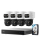 Kamera domowa Eufy Zestaw 4 kamer PoE S4 Max Biały + rejestrator eufy NVR S4